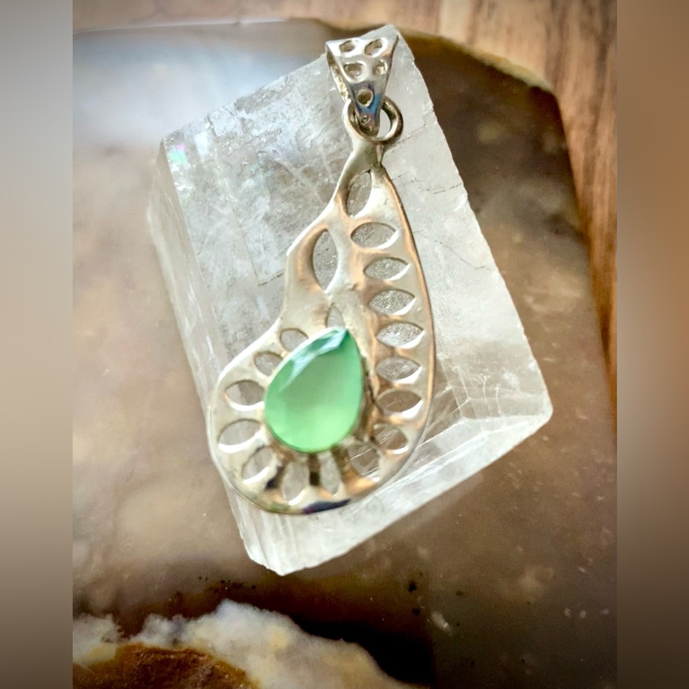 ❤️Modernist Sterling Silver Pendant